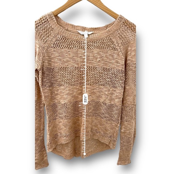Charming Charlie Apricot Sweater Beautiful! Women’s Small - Picture 6 of 10